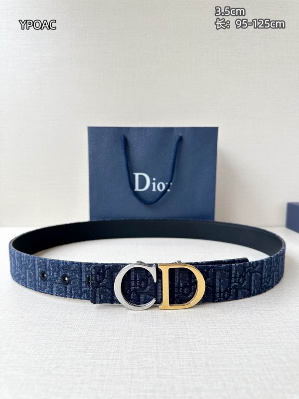 Dior belt 35mmX95-125cm 8L13